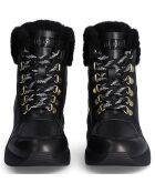 Boots en Cuir Alyssa noires