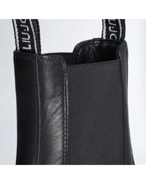 Chelsea Boots en Cuir Amy noires - Talon 4.5 cm