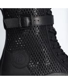 Boots en Cuir Flair noires - Talon 5.5 cm