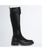 Bottes Gabrielle noires - Talon 4.5 cm