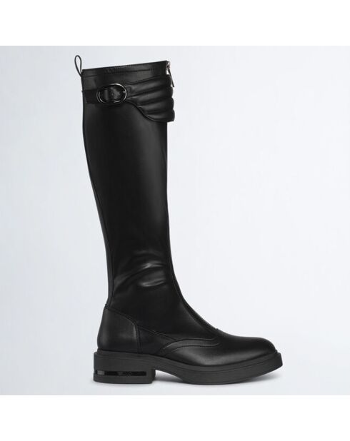 Bottes Gabrielle noires - Talon 4.5 cm