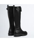 Bottes Gabrielle noires - Talon 4.5 cm