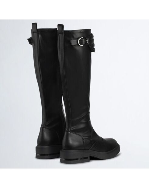 Bottes Gabrielle noires - Talon 4.5 cm