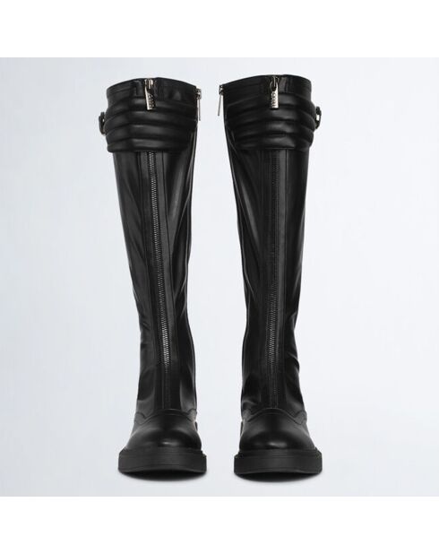 Bottes Gabrielle noires - Talon 4.5 cm