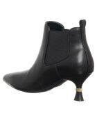 Bottines en Cuir Gaia noires