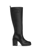 Bottes Gloria noires - Talon 9.5 cm