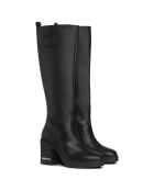 Bottes Gloria noires - Talon 9.5 cm