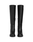 Bottes Gloria noires - Talon 9.5 cm