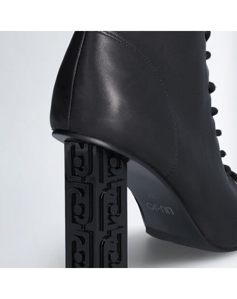 Bottines en Cuir Jennifer noires