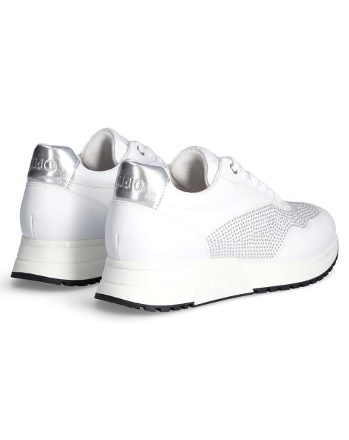 Sneakers Johanna blanc/argenté
