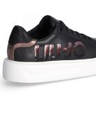 Sneakers en Cuir Kylie noires