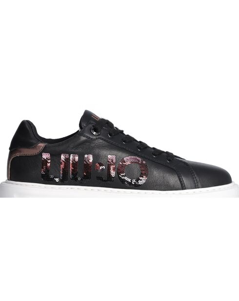 Sneakers en Cuir Kylie noires