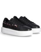 Sneakers en Cuir Kylie noires
