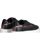 Sneakers en Cuir Kylie noires