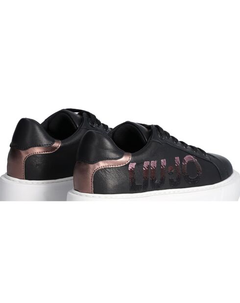 Sneakers en Cuir Kylie noires