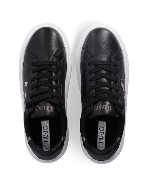 Sneakers en Cuir Kylie noires