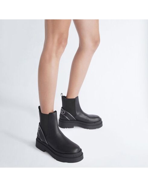 Chelsea Boots Love noires