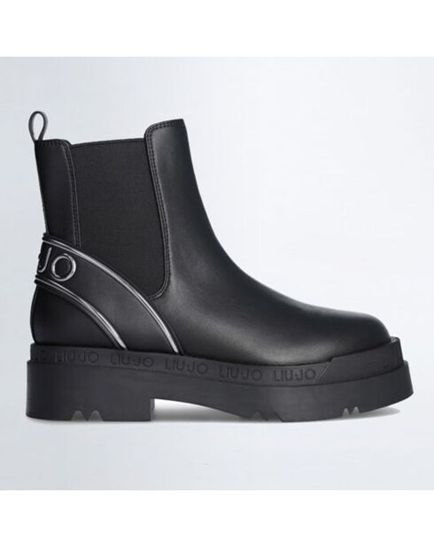 Chelsea Boots Love noires