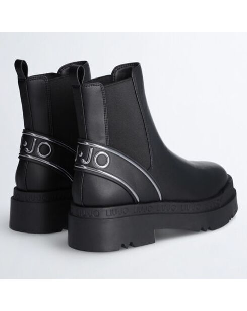 Chelsea Boots Love noires