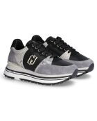 Sneakers en Cuir Inès noires