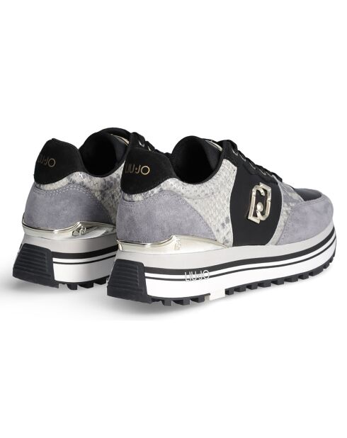 Sneakers en Cuir Inès noires