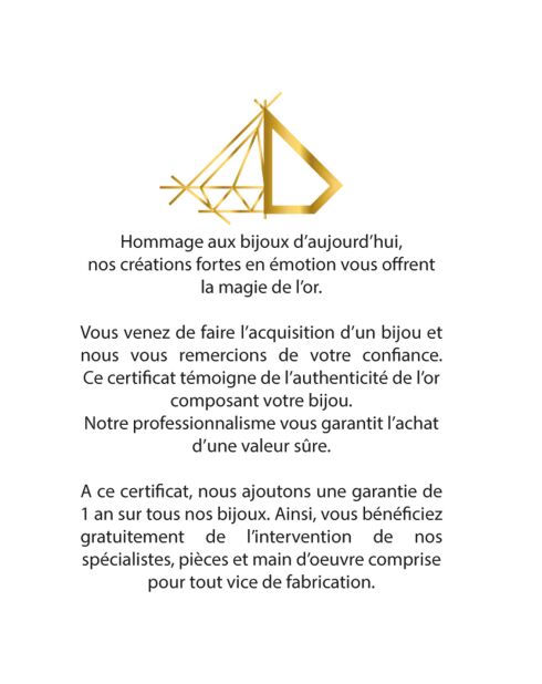 Bague Medicis or jaune