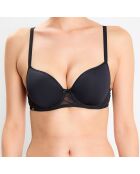 Soutien-gorge coques avec armatures noir