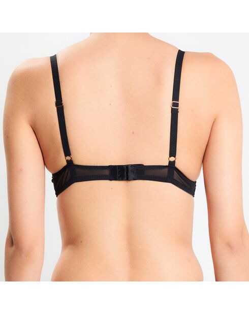 Soutien-gorge coques avec armatures noir