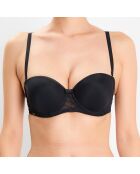 Soutien-gorge coques avec armatures noir