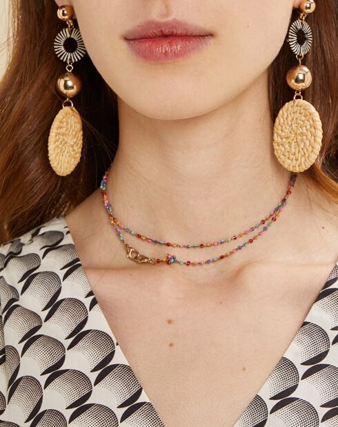 Rosie jurk met zwart/wit patroon