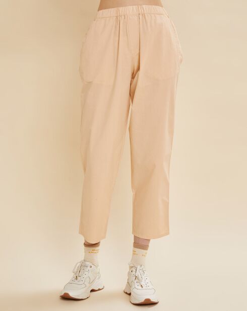Pantalon Rela abricot clair