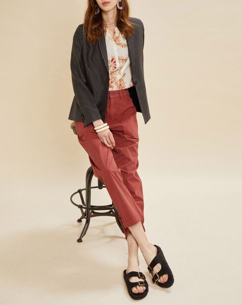 Pantalon Pandy framboise