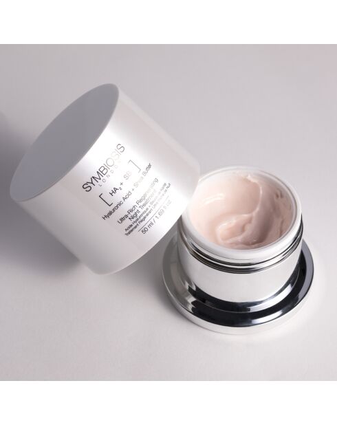Regenererende nachtbehandeling met ultrarijk hyaluronzuur en sheaboter - 50 ml