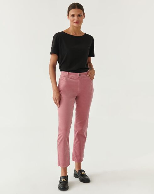 Rosafarbene Zoria-Jeans