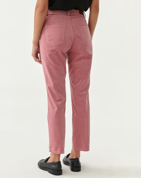 Rosafarbene Zoria-Jeans