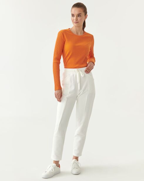 T-Shirt en maille Bea orange