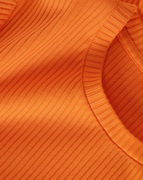 T-Shirt en maille Bea orange