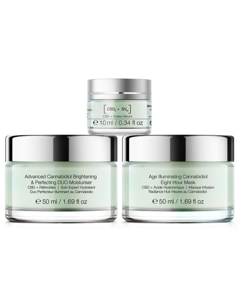 Set Cannabidiol et Expert Raffermissant - 3 pièces
