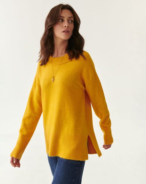 Pull Kaszmani jaune