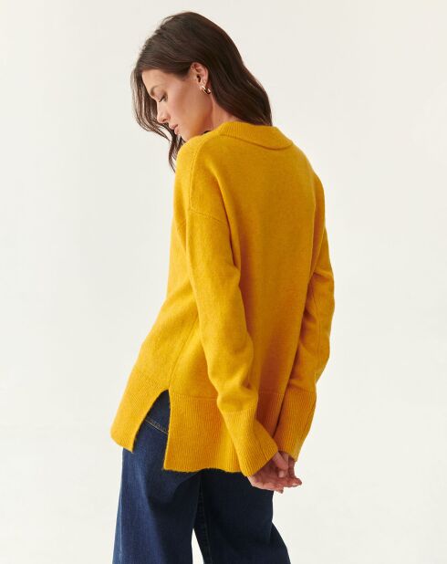 Pull Kaszmani jaune