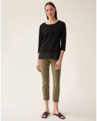 T-shirt nera Aza