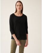 T-shirt nera Aza