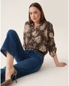 Chemisier Balea 1 marron