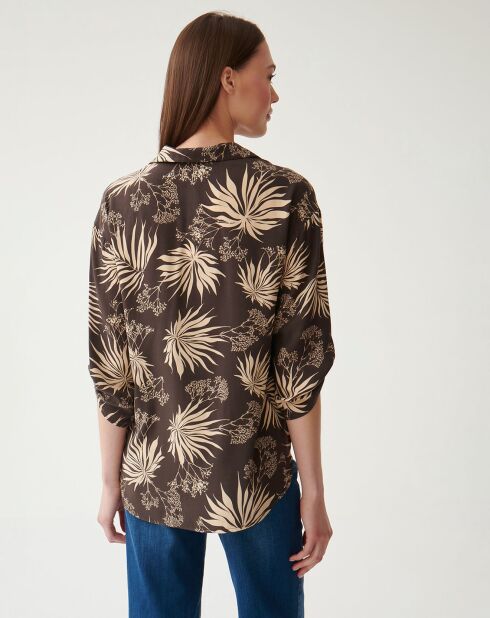Chemisier Balea 1 marron