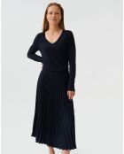 Navisera marineblauwe jurk