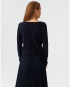 Navisera marineblauwe jurk