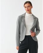 Blazer en Laine mélangée Coco gris