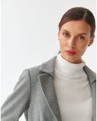 Blazer en Laine mélangée Coco gris