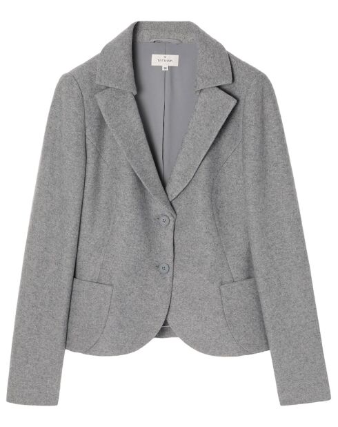 Blazer en Laine mélangée Coco gris