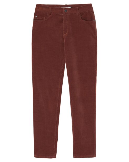 Pantalon Zoria marron